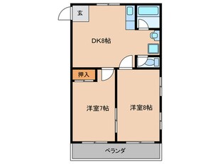 サンマンション本山の物件間取画像